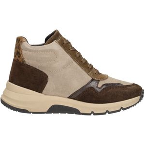 SUB55 Comfort Collection Jasmin 21 Veterschoenen Hoog - beige - Maat 42