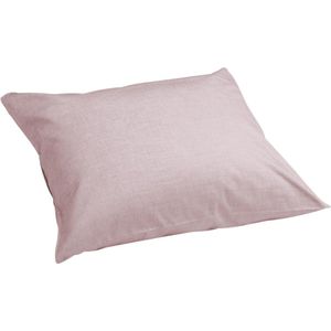 Yumeko Kussensloop Katoen TENCEL™ Roze Chambray 50x60 - Biologisch & Ecologisch - 1 Stuk