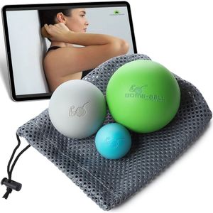 ULTIMATE RELIEF - Bomb-Ball Original - Massagebal - Lacrosse bal - Massage roller voor Zelfmassage en Triggerpoint therapie