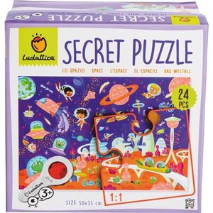 Ludattica Legpuzzel Secret Puzzle Space Junior 24 Stukjes