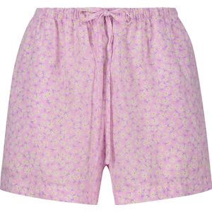 Hunkemöller Dames Nachtmode Pyjama shorts - Roze - maat M