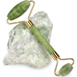 Jade Roller - Massage apparaat - Gezichtsroller - Gezichtsmassage - Jade steen - Groen - Jaderoller - Massageapparaat - Anti Aging