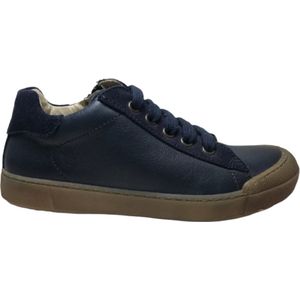 Naturino mt 30 veter rits  bumper lederen sneakers Eindhoven navy