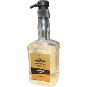 Gold Style Professional Shaving Gel pro skin 650ml - Scheergel
