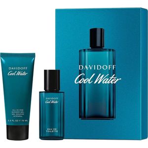 Davidoff - Cool Water Man GIFTSET Edt Spray 40ml/All In One Shower Gel 75ml GIFTSETML