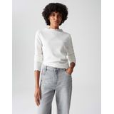 Opus - Sirken - T-shirt - Off-white - Lange Mouwen