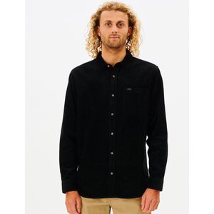 Rip Curl Heren Shirt State Cord Shirt - Black