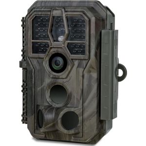 Lexium Wildcamera voor Buiten - Wildcamera met Nachtzicht - WiFi - Hoge Resolutie - Waterdicht - Wild Camera - Premium