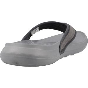 HEYDUDE Myers Flip Sport Slippers - Black/Grey - Textiel - Ergonomisch Voetbed