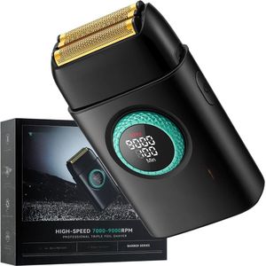 Solacis Foil shaver - Shaver - Scheerapparaat mannen - Scheerapparaat hoofd - Baardtrimmer Trimmer - Must have voor uw baard!