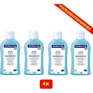 4X Sterillium® Med handdesinfectant van Hartmann - 4 x 100ml - Voordeelverpakking!