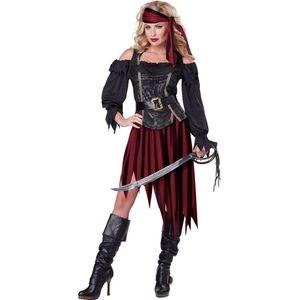Piraten outfit voor vrouwen  - Verkleedkleding - Small