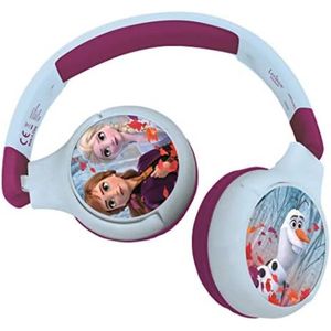 2-in-1 Bluetooth en Bedrade Kinderhoofdtelefoon, Stereo, geluidsbeperking, opvouwbaar, verstelbaar, meisje