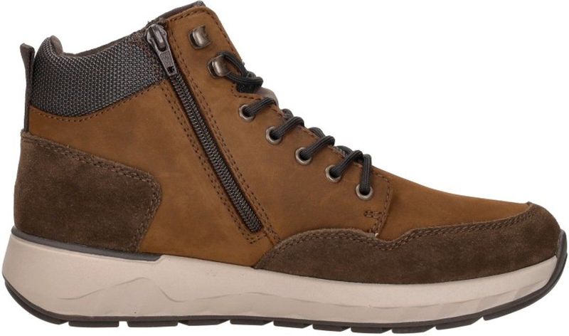 Rieker - 11530 - Leren Bottes à Lacets - Marron