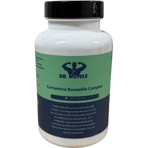 Dr.Muscle Curcuma en Boswellia 600MG | 120 Capsules - 2 maanden| Gewrichtspijn Bij Artrose of Artritis