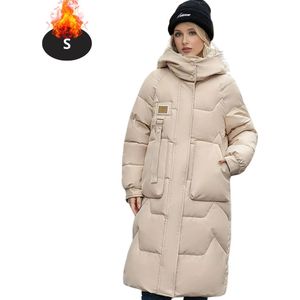 Livano Winterjas - Parka - Dames - Winter - Jas - Volwassen - Stijlvol - Abrikoos - XL