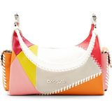 Desigual Schoudertas Mundi Brasilia Shoulder Bag Tutti Fruti Beige