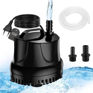 Ultrastille Aquariumpomp 15W - 800L/H Mini Waterpomp voor Vijver, Aquarium en Hydrocultuur