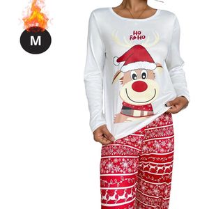 Bovista Kerst Pyjama - Dames - Kerstpyjama - Vrouwen - Slaapkleding Volwassenen - Set - Broek - Shirt - Christmas - Maat M