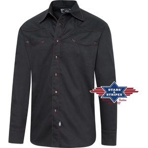 Stars & Stripes - Western Shirt - Jack black - Maat S