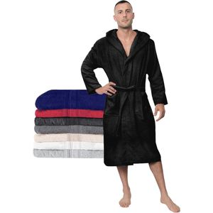 Twinzen - Badjas Mannen Katoen - Zacht en Donzig - 100Twinzen - Badjas Mannen Katoen - Zacht en Donzig - 100% Katoen OEKO-TEX® Gecertificeerd zonder Chemicaliën