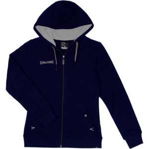 Spalding Flow Zipper Sweater Met Kap Dames - Marine | Maat: M