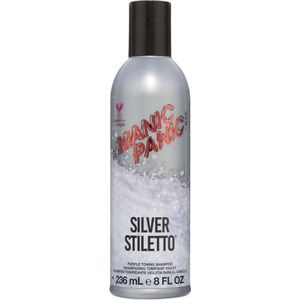Manic Panic Silver Stiletto® Shampoo - Normale shampoo vrouwen - Voor Alle haartypes - 236 ml - Normale shampoo vrouwen - Voor Alle haartypes