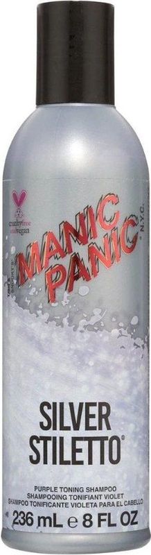 Manic Panic - Silver Stiletto - Toning Shampoo - Paars - 355ml