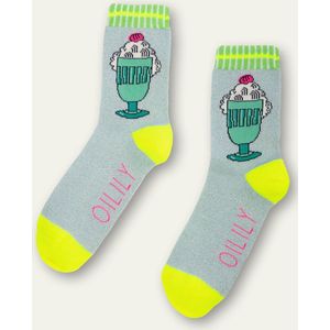 Oilily Manilla - Sokken - Meisjes - Regular Fit - Groen - 23-25