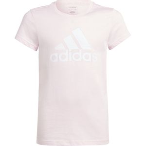 adidas Sportswear Essentials Big Logo Katoenen T-shirt - Kinderen - Roze- 152