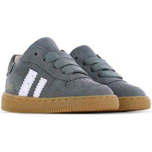 Baby | Babysneakers | Jongens | Grey | Leer | Shoesme | Maat 19