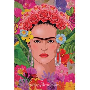 Frida Kahlo Bloemig Portret | Houten Puzzel | 2000 Stukjes | 88 x 59 cm | King of Puzzle