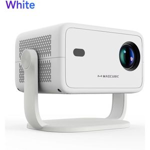 Molain Projector 4K - Mini beamer - Home cinema - 650Ansi - Native 1080P - Draagbaar - 360° functie - Bluetooth