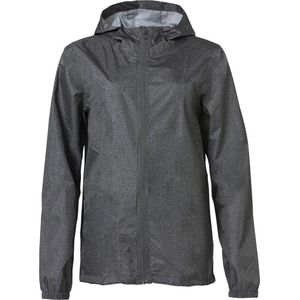 Basic rain jacket antraciet m/l