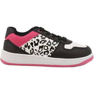 Girls Leopard Sneakers LowTop Style Kids - Pink