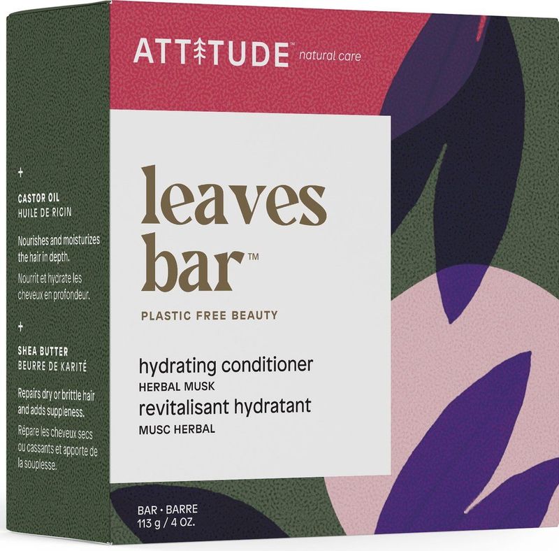 Attitude - leaves bar - Hydraterende Conditioner - Herbal Musk