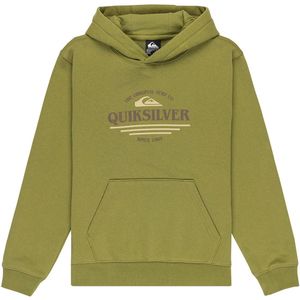 Quiksilver - Graphic Hoodie - Groen - Jongens 14 Jaar