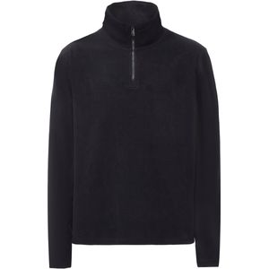 Mo - Fleece Trui - Hoge Kraag - Halve Ritssluiting