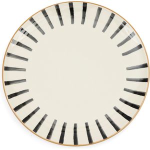 Riviera Maison Bord Porselein - Romance D'Amour Dinner Plate - Wit