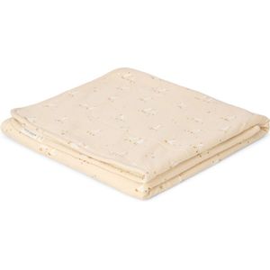 Little Goose - Newborn Naturals - Ledikant Deken - Fleece - Beige