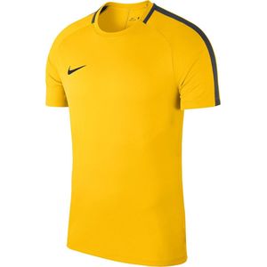 Nike Sportshirt Kids - geel/zwart Maat 128/140