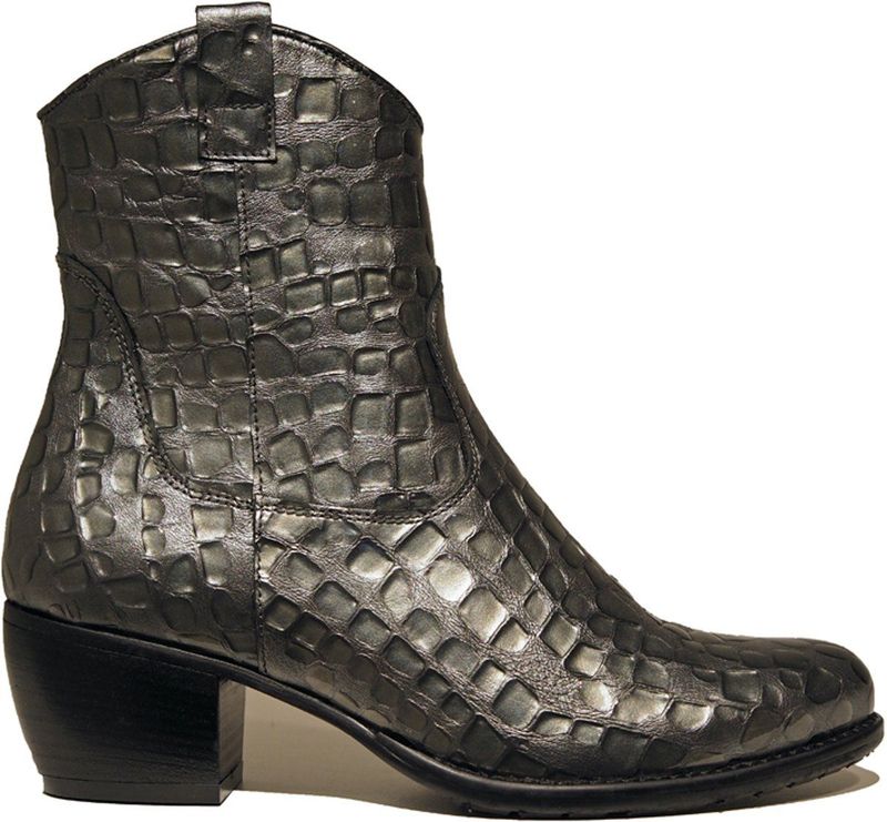 Footnotes - 51.001 - Enkellaarzen - Croco Patent Silver