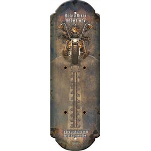 Thermometer "" only bikers know