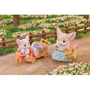 Sylvanian Families 5698 Picknick set woestijn vos zus & baby- speelset- 2 speelfiguren