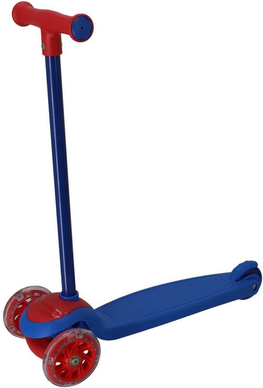 Alert - Step Scooter - Driewieler - Blauw/Rood