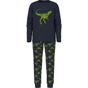 NAME IT NKMNIGHTSET OLIVE NIGHT DINO NOOS Jongens Nacht setje - Maat 86/92