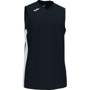 Joma Cancha III Basketbalshirt Heren - Zwart / Wit | Maat: M