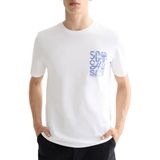 SCOTCH & SODA - Shirt - Opaal/Wit - T-shirt