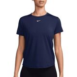 Nike - One Classic Dri-FIT - Damestop - Rood - Korte Mouwen