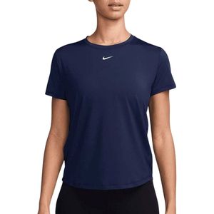 Nike - One Classic Dri-FIT - Damestop - Rood - Korte Mouwen